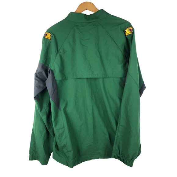 Northern Michigan Volleyball 1/4 Zip Pullover Jacket Small Green Mens - Picture 4 of 6